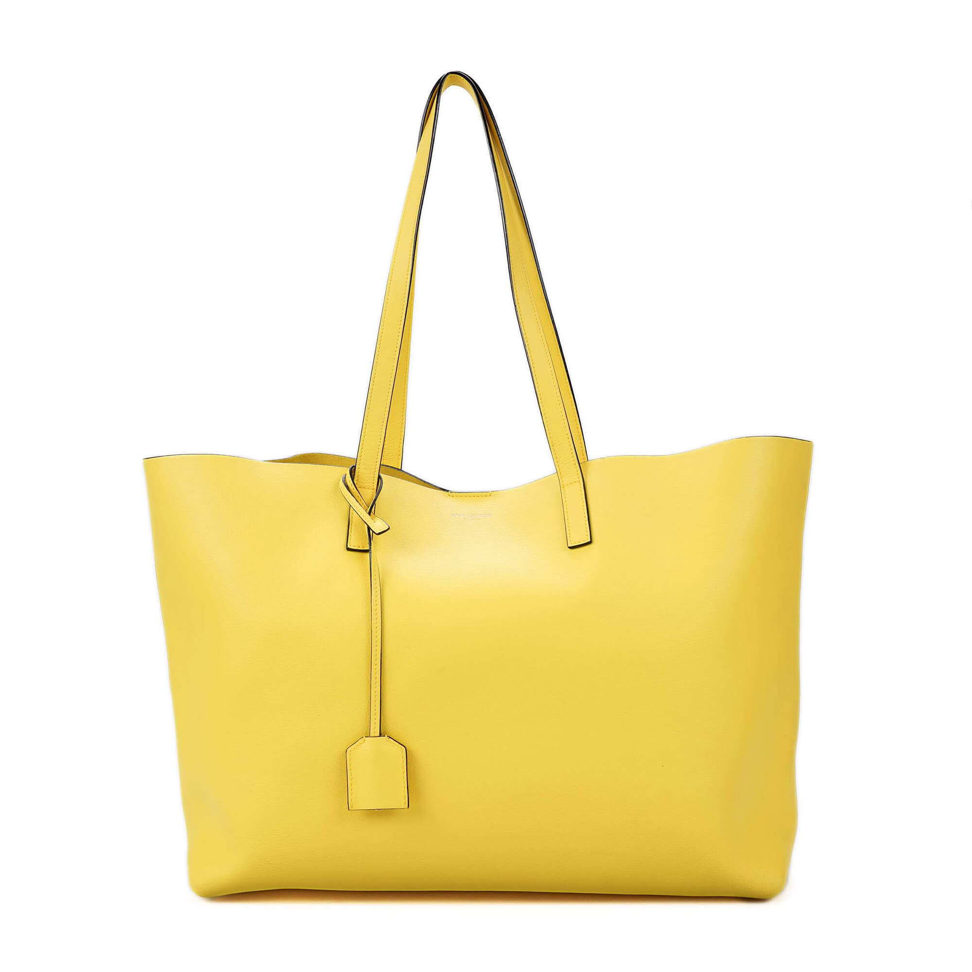 Yves Saint Laurent - Yellow Leather East West Tote Bag